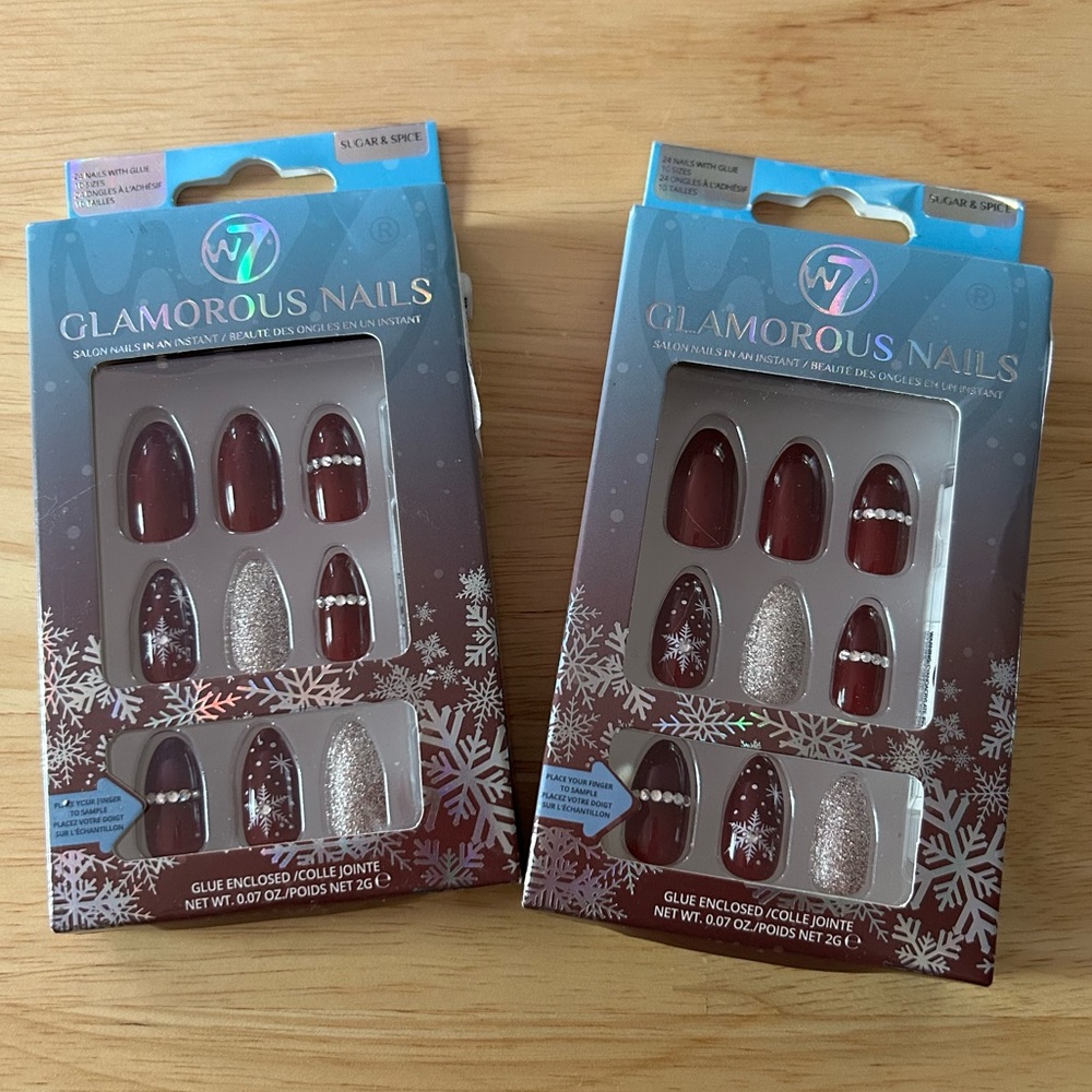 Two sets of Glamorous Nails NEW